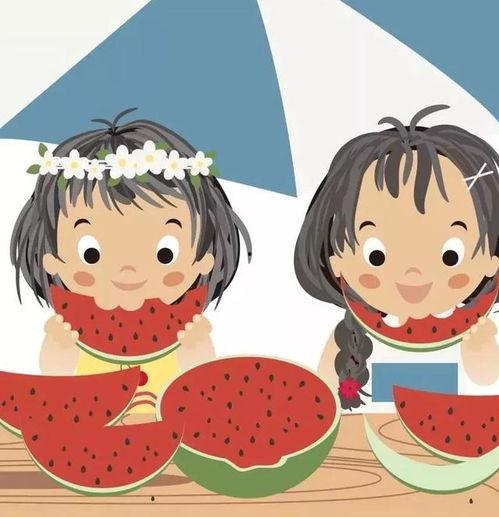 吃瓜头像 卡通 动漫可爱,卡通动漫可爱吃瓜头像大集合